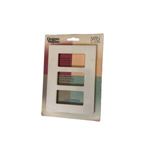 Lutron Satin Colors SC-3-BI 3 Gang Screwless Wallplate Matte Biscuit Rocker